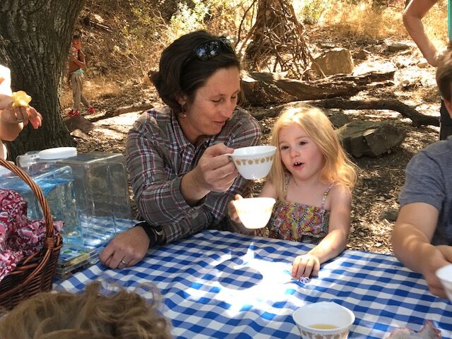 Mom and daughter at our Earthroots Spill the Tea event