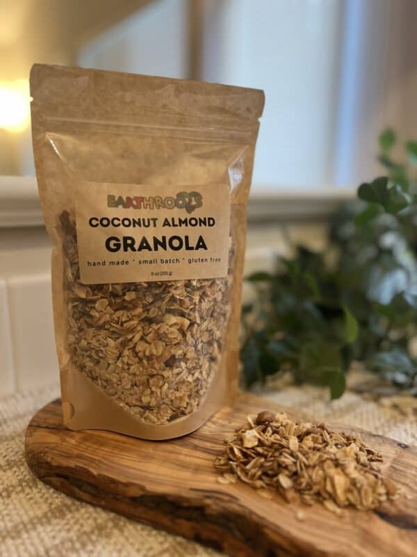 earthroots coconut almond granola